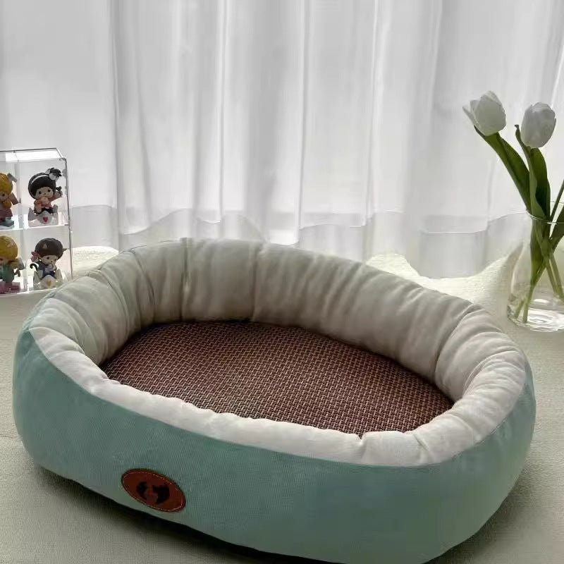 Winter Warm Thickened Cat Nest Pet Bed Four Seasons Universal