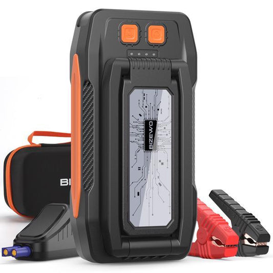 BIZEWO 4000A Portable Car Jump Starter – Powerful Battery Pack for Up to 8.0L Gas & 6.5L Diesel Engines