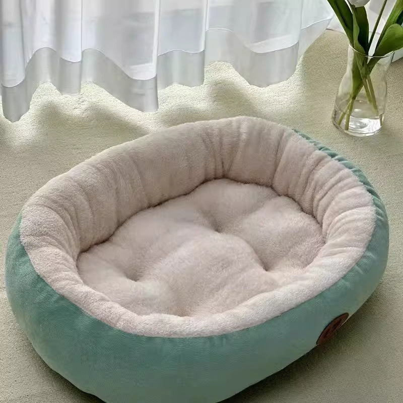 Winter Warm Thickened Cat Nest Pet Bed Four Seasons Universal