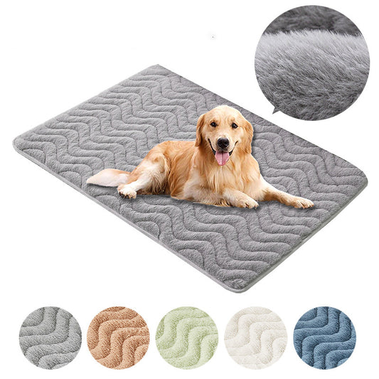 Pet Mat, Dog Mat, Plush Thickened Warm Sleeping Mat, Pet Cushion, Dog Bed, Dog Cage Mat, Cat Nest, Dog Nest, Pet Supplies