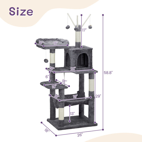 57inch, Cat Climbing Frame