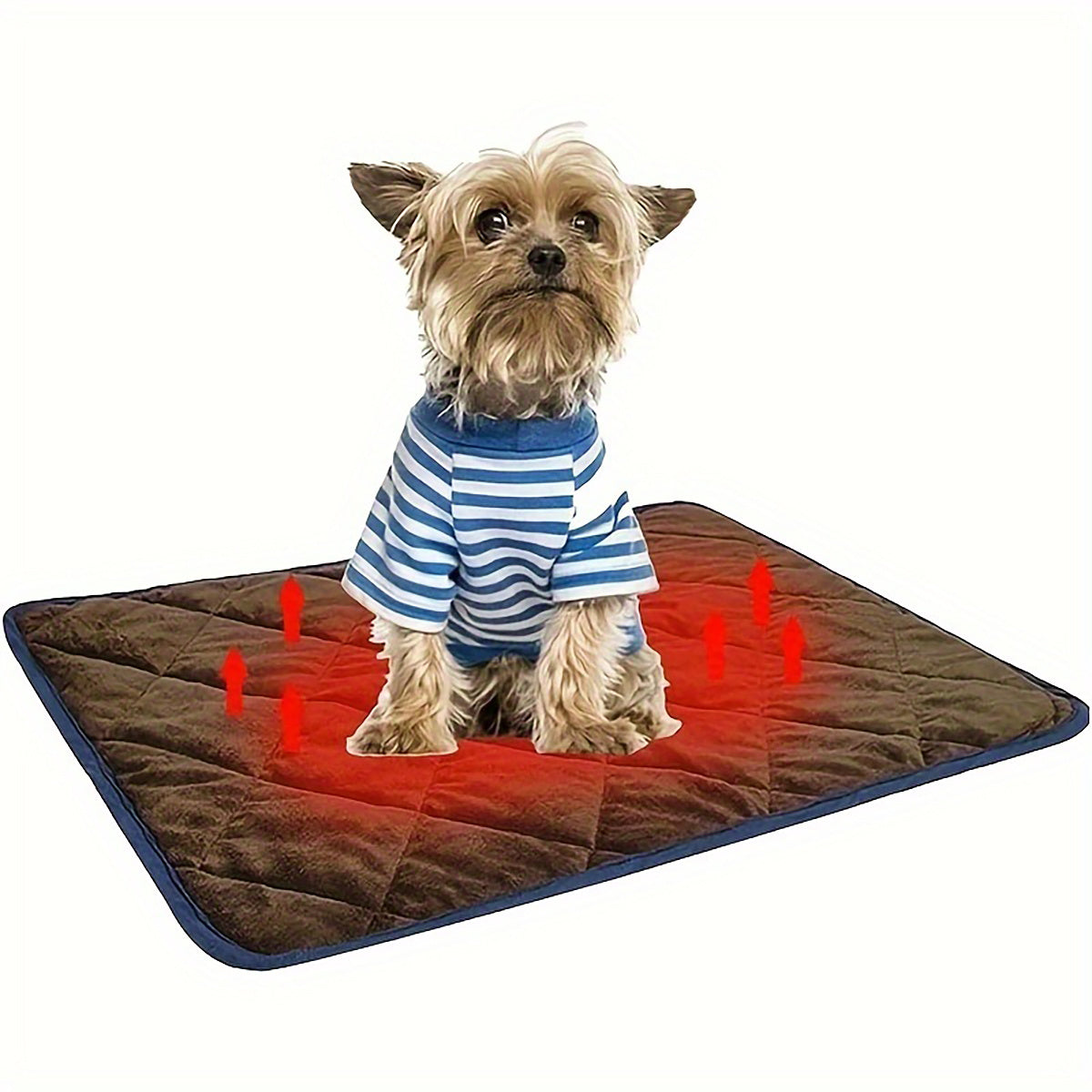 Self-Heating Non-Slip Pet Mat for Cats & Dogs – Extra Warm, Washable Thermal Pad, Cozy Crate Blanket, Ideal for Beds & Floors, Durable Non-Slip Design