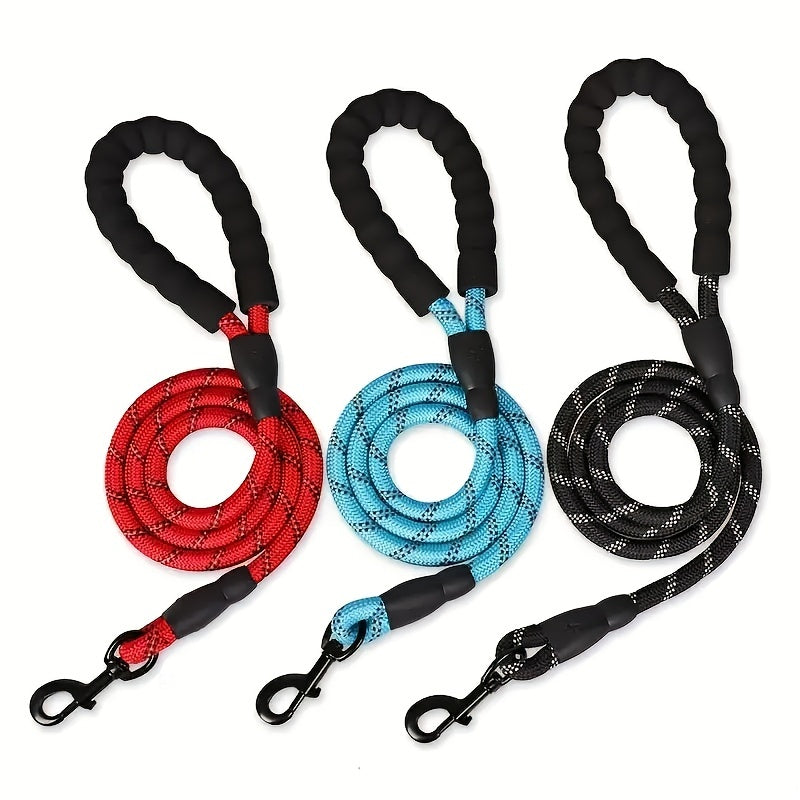 Hands-Free Dog Leash with Adjustable Waist Belt – Elastic Jogging Lead, Reflective Harness & Padded Handle for Running, Walking, and Training