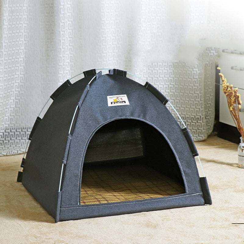 Cozy Pet Tent Bed for Cats & Dogs – All-Season Nest for Small & Medium Breeds, Comfortable & Durable, Ideal for Year-Round Use