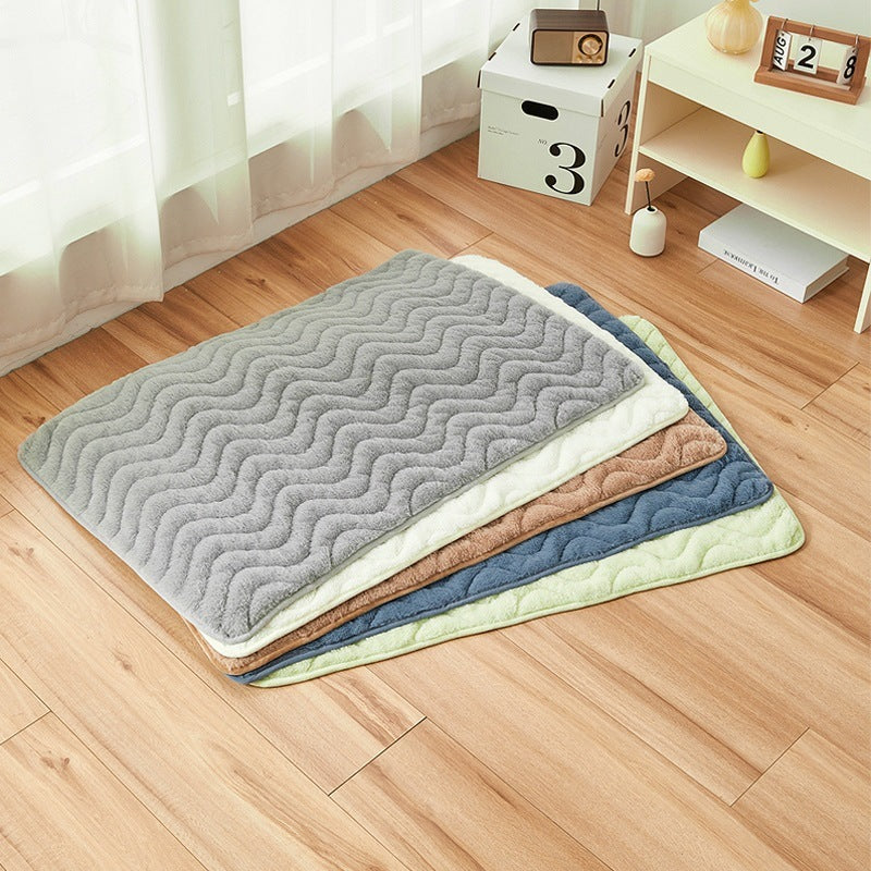 Pet Mat, Dog Mat, Plush Thickened Warm Sleeping Mat, Pet Cushion, Dog Bed, Dog Cage Mat, Cat Nest, Dog Nest, Pet Supplies