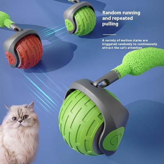 Pet Supplies Automatic Obstacle Avoidance Cat Electric Toy Ball