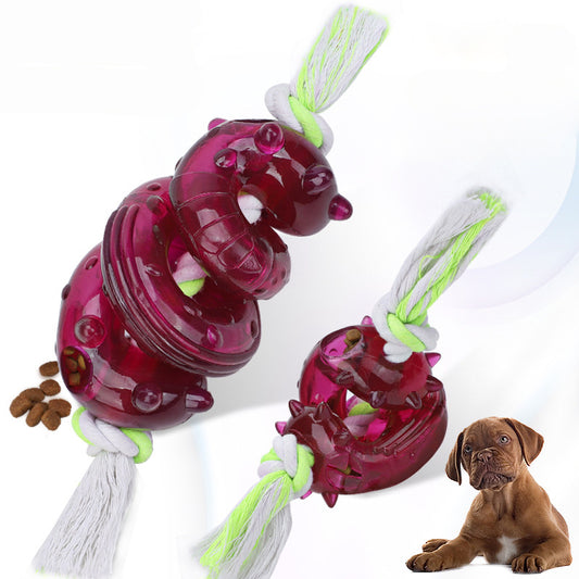 New Dog Bite Leakage Toy Teeth Grinding Resistant Interactive Leakage Pet Toy