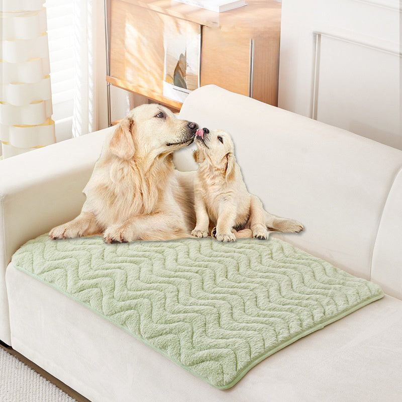 Pet Mat, Dog Mat, Plush Thickened Warm Sleeping Mat, Pet Cushion, Dog Bed, Dog Cage Mat, Cat Nest, Dog Nest, Pet Supplies