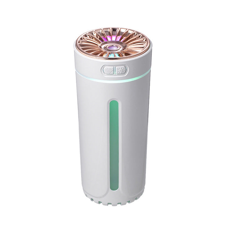 Rechargeable Wireless Air Humidifier with Colorful LED Lights – Ultrasonic Cool Mist Diffuser & Purifier for Car, Home, and Office