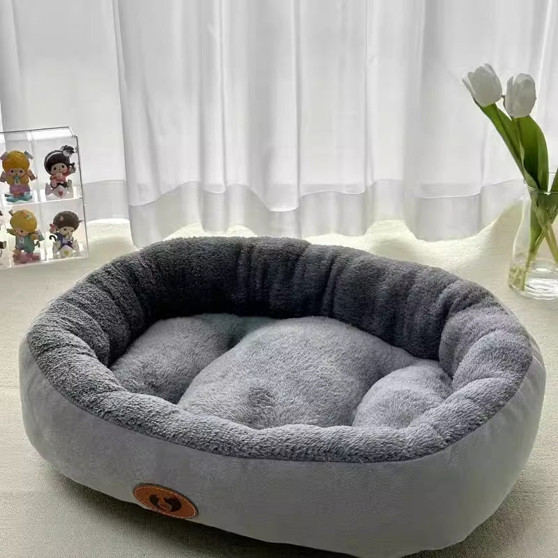 Winter Warm Thickened Cat Nest Pet Bed Four Seasons Universal