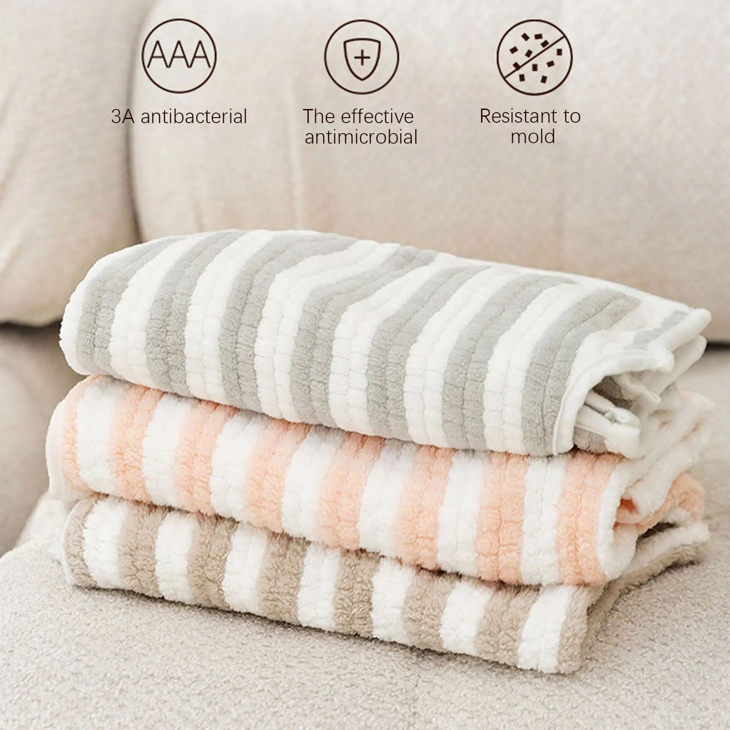 Ultra-Absorbent Pet Dog Bath Towel Quick-Drying Dog Bath Towel Thicken Bathrobe For Large Medium Small Dog Pets Bathing Supplies